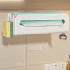 Self‑adhesive Wall Mounted Paper Towel Holder No Drilling Refrigerator Tissue Organizer  Kitchen