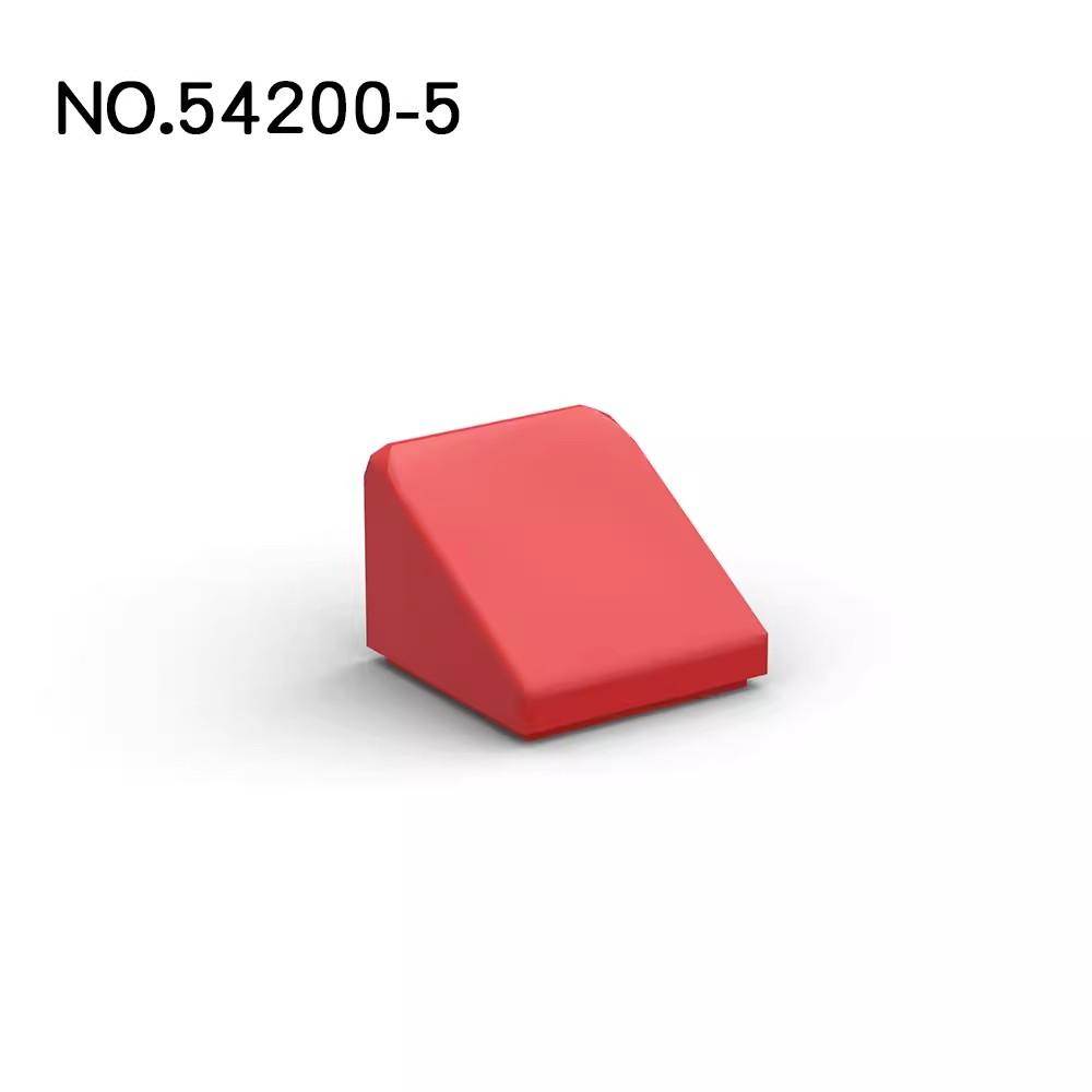 50Pcs MOC 54200 Slope 30° 1 x 1 x 2/3 Brick Changeover Catch ideal for High-tech Construction Bricks Parts Tech Parts Toy DO IT YOURSELF Learning