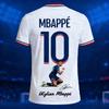Nuova Maglietta T-shirt Famiglia Mbappé Stampa 3D Estiva Maglia da Calcio - Asciugatura Rapida e Traspirante Adatta per l'Abbigliamento Sportivo