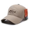 New Embroidery Ball Baseball Cap Sports Sunscreen Men's and Women's Sun Hats Breathable Versatile Casual Duck Tongue