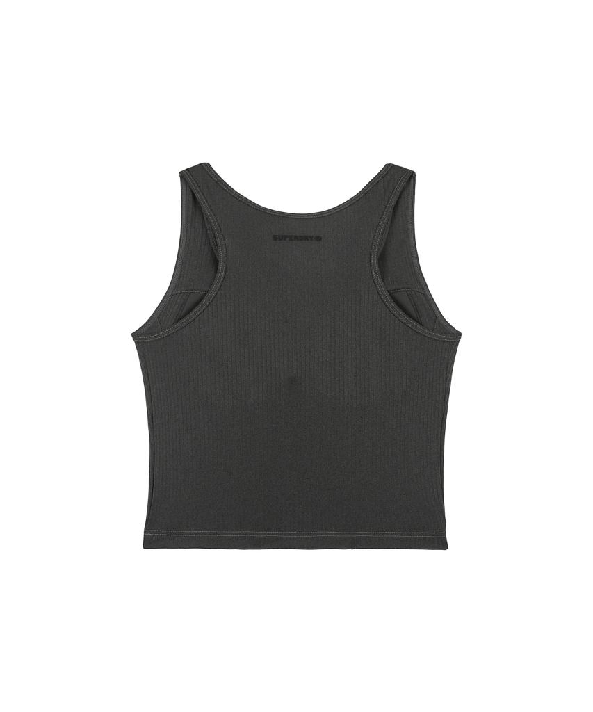 Syupeodeulai Classic Crop Sleeveless Gry