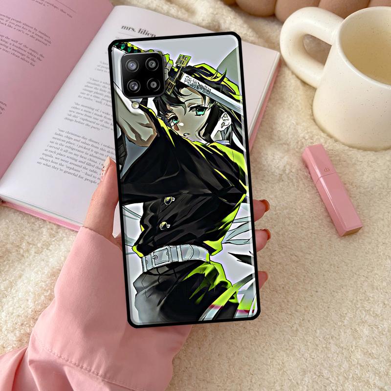 

Чехол Muichiro Tokito Kimetsu no Yaiba для Samsung Galaxy A51 A71 A50 A70 A33 A53 A73 A12 A22 A32 A52 A72 A21S A52S Samsung A73 5G