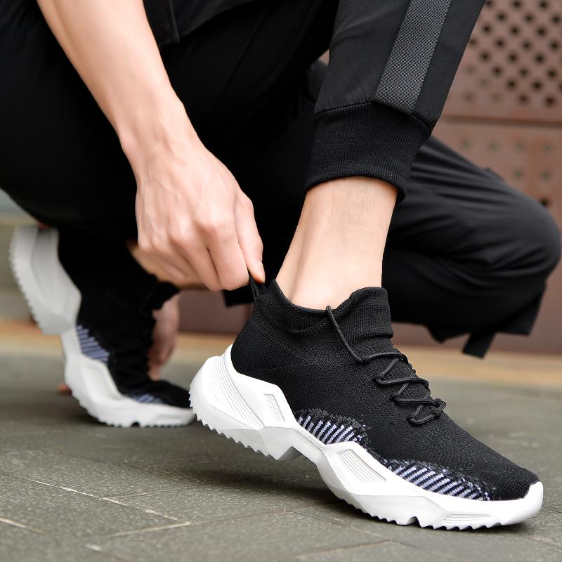 Sneakers Uomo Mesh Traspiranti Scarpe Sportive da Corsa Unisex Leggere Morbide Suola Spessa Forata Scarpe da Coppia Sneakers Atletiche Scarpe da Donna