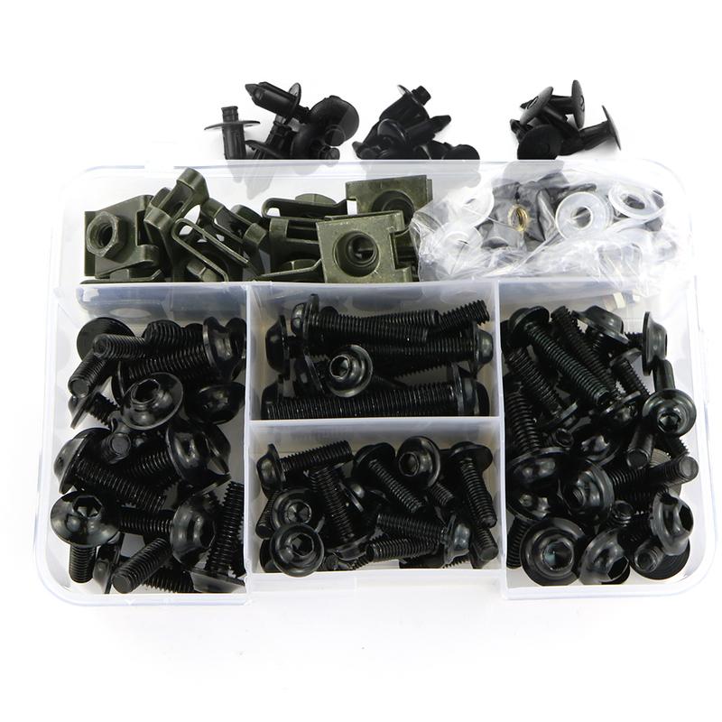 Fit For KTM 125 200 390 Duke 690 790 Duke 1290 Duke 1190 990 Motorcycle Full Fairing Bolts Kit Bodywork Screws Bolt Kit Clips