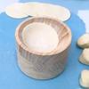 Quick Easy Dumpling Wrapper Wooden Dumpling Skin Pressing Tool Creative Dough Press Tool  Corn Cake