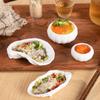 Kitchen Organizer Ceramic Oyster Plate Irregular Exquisite Sushi Sashimi Plate Creative Multi-Function Dessert Tray Salad