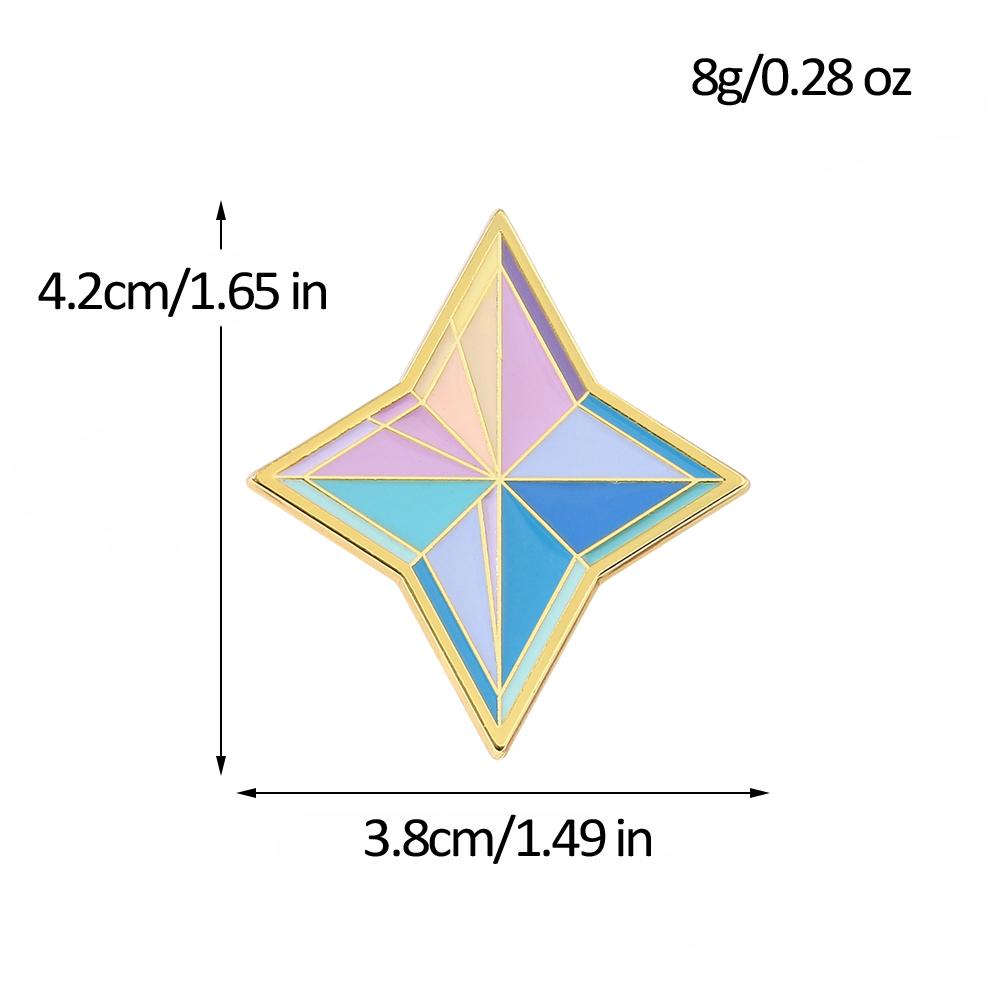 Game Genshin Impact Brooch Diluc Barbara Fischl Klee Paimon Cartoon Character Pins Badge Jewelry Accessories Gift for Fans