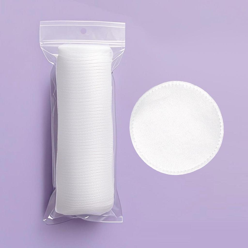 Cross-Border Cotton Makeup Remover Pads - Thick, Disposable, Skin-Friendly