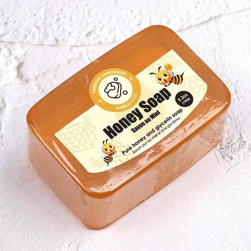 Handmade Moisturizing Honey Soap 150g Facial Cleansing Honey Soap, Honey Soap (1 Pcs), 1 Pcs