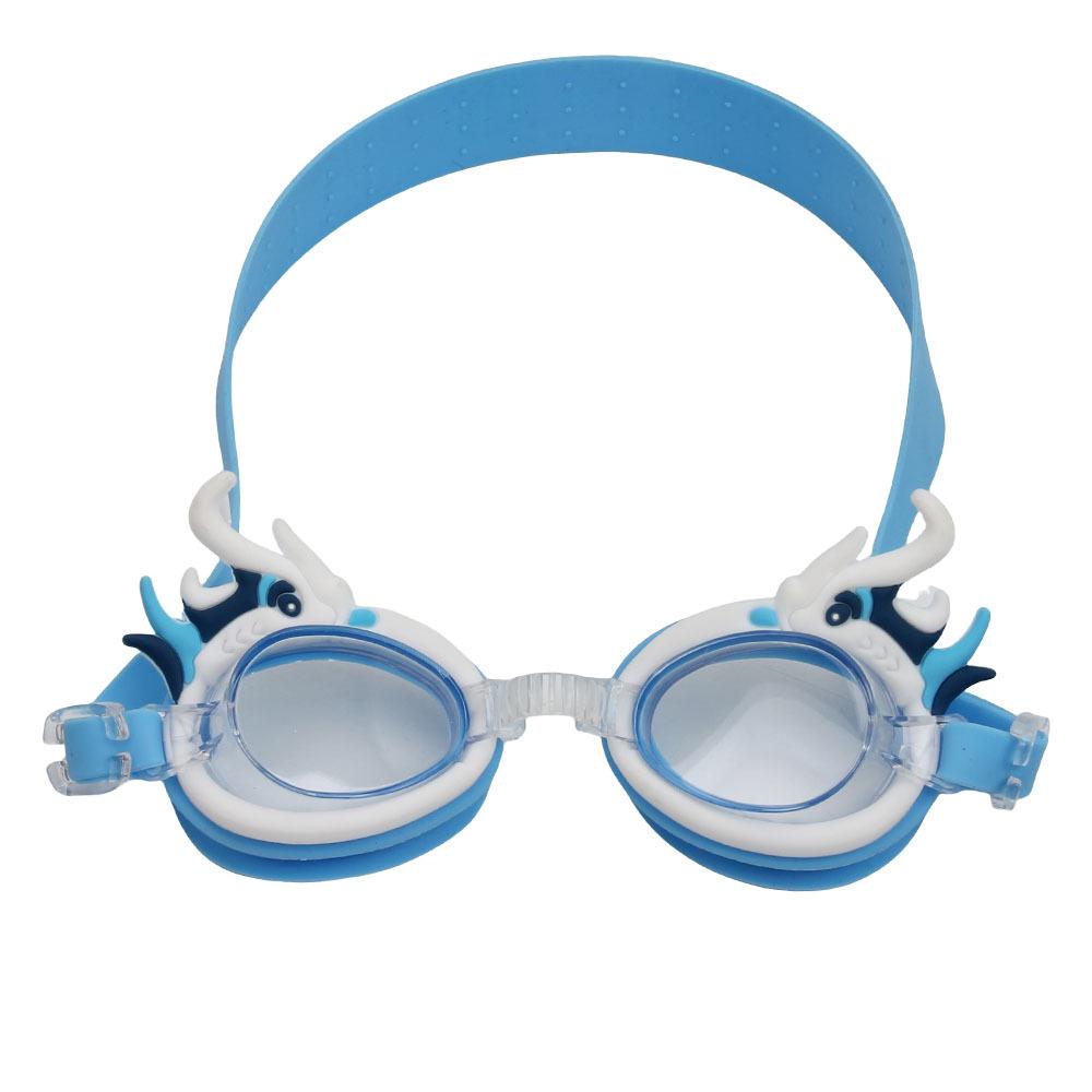 Children's Cartoon Unicorn and Crab Waterproof Swimming Goggles - High Definition Cute Glasses