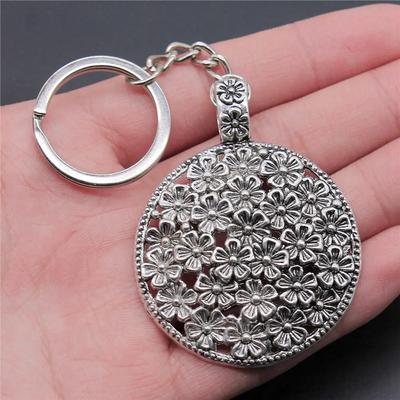 Flower Of Life Keychains Nail Charms For You Supplies For Jewelry Ring Size 28Mm