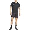 Nike Dri Fit T Shirts Men's Black Crew Neck Moderate Straight Fit