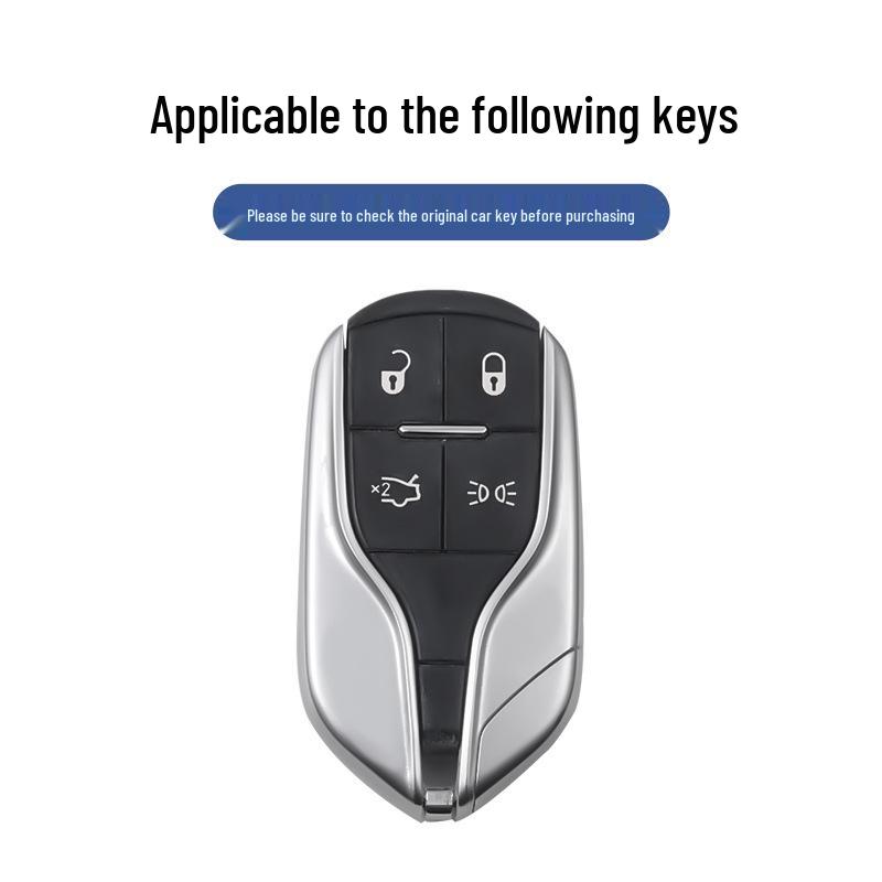 Estuche para llaves Maserati para Ghibli y Levante - Diseño de carcasa metálica