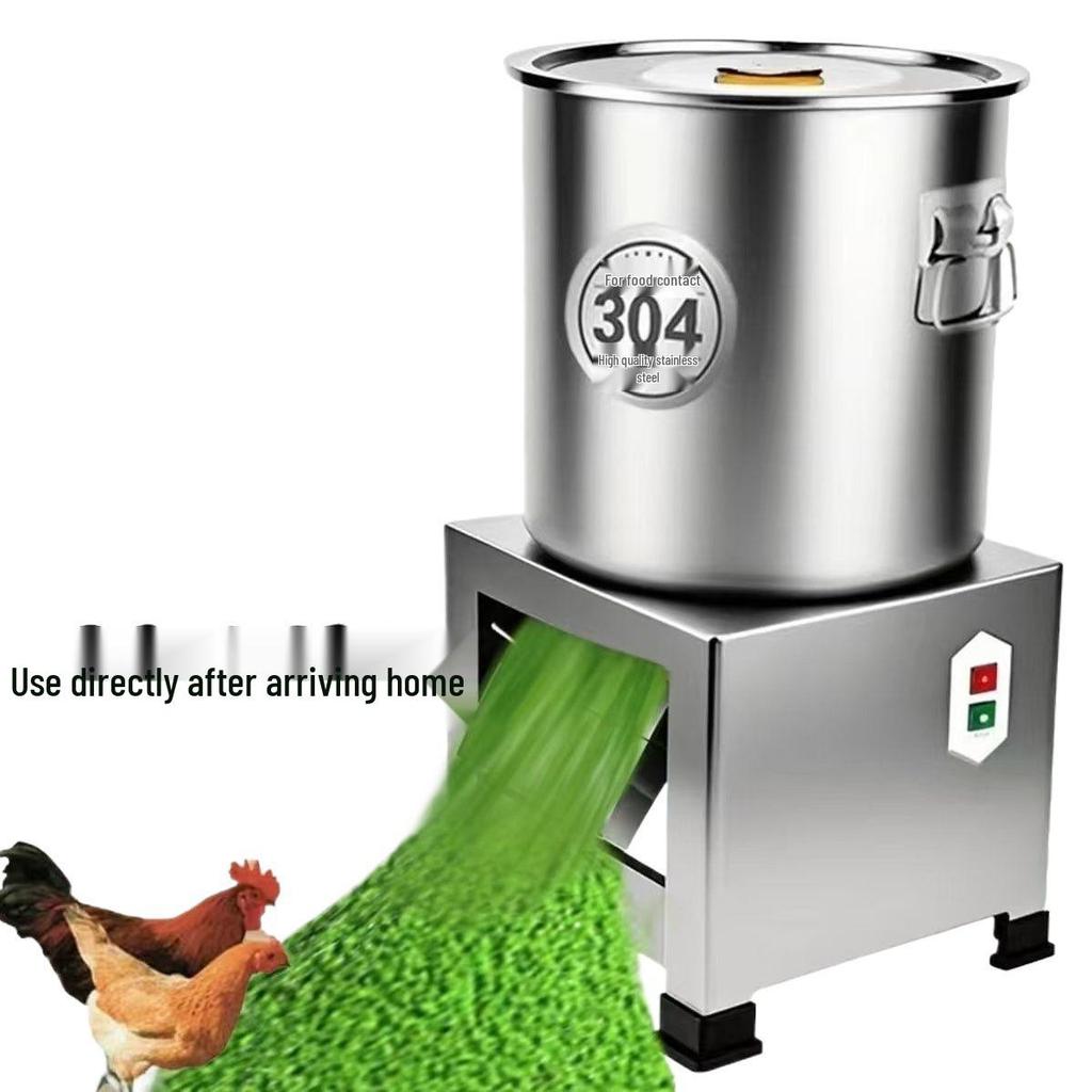 Stainless Steel Multi-Functional Vegetable and Grass Chopper - High-Efficiency Cutter for Home and Farming Tasks