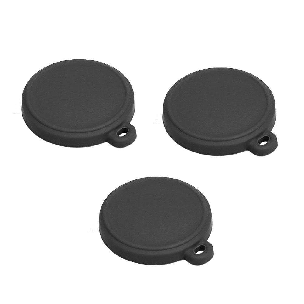 3pcs Camera Lens Protective Cover For Insta360 GO Ultra Anti-Slip Mat Silicone Dust-proof Cover Sports Camera Accessories