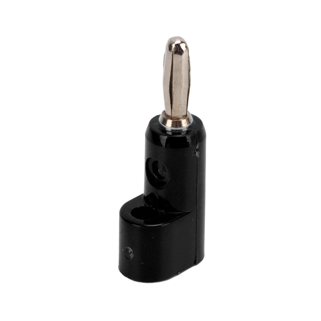 10PcsCelsiusSet 4mm Solderless Banana Plug Stackable Open Screw 30V AC‑60V Maximum 24A for Electronics Industrial Equipment