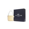 COACH City Bucket Coated Canvas One Shoulder Handbag Small Women's Hay Color CT800-SVMN0