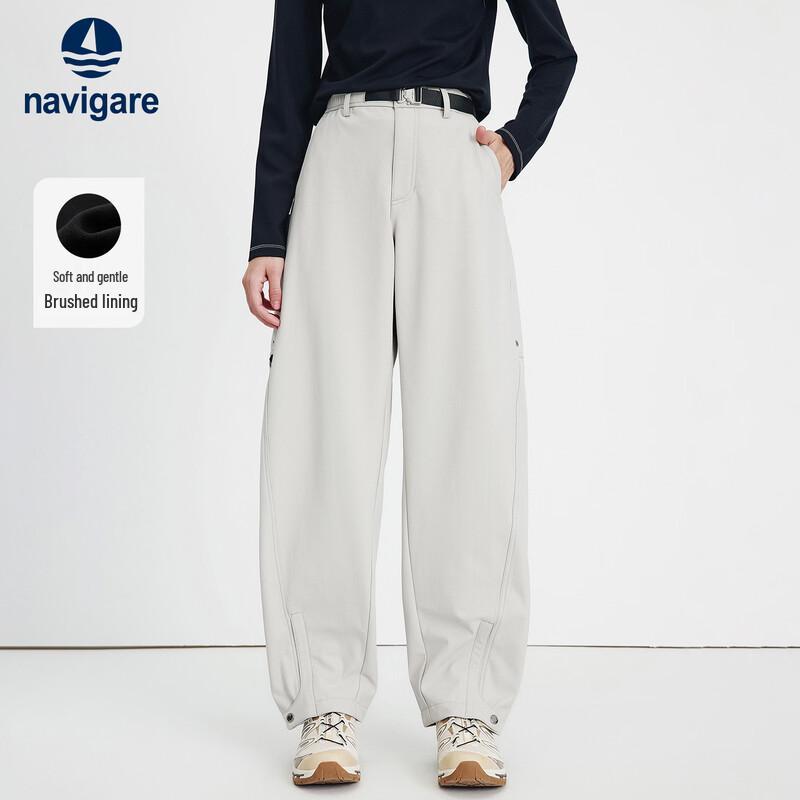 Navigare Women's Fleece-Lined Casual Banana Pants