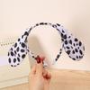 Puppy Headbands Cosplay Spotted Hairbands Dalmatian Headwear Makeup Washing Face Hairbands Birthday Party