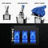 High Performances 3 Way Rocker Switches with Built In LED Lights & Dustproof Designs Car Dashboard Switches Panel for Trucks