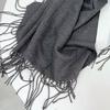 Autumn and Winter Double sided Solid Versatile Modal Thickened Windproof  keepwarm UnisexScarf