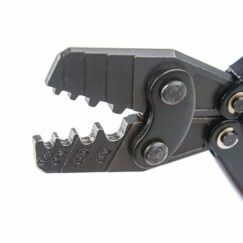 IWISS HS-8 Bare Crimp Terminals, Bare Crimp Sleeves, Crimping Tool, General-Purpose Type, Compatible with 1.25-8sq Connectors