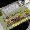 Custom Name excavator Theme Mouse Pad, Non Slip Rubber Base, Multifunctional Office & Home Decor, Perfect for Workspace Personalization.