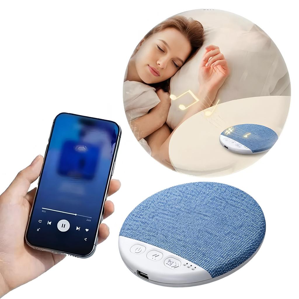 Wireless Pillow Speaker Bluetooth 5.4 Sleep Aid 360° Surround Sound HIFI Stereo Private Audio No Disturb Partner for Bed Side Sl