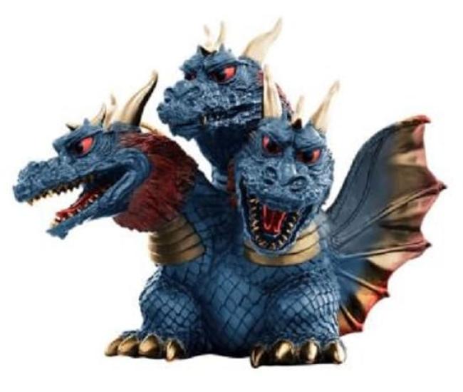 Toho Monster King Ghidorah Figure Set of 2 Series (1964)