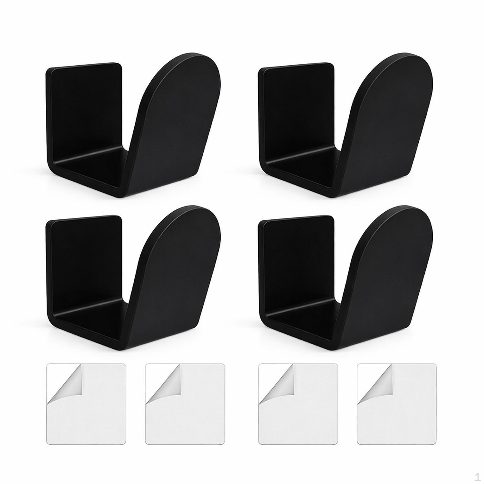 

4 Baseball Glove Racks, Multipurpose Display Stand, Easy to Install, Gift for Men, Softball without Screw Holes