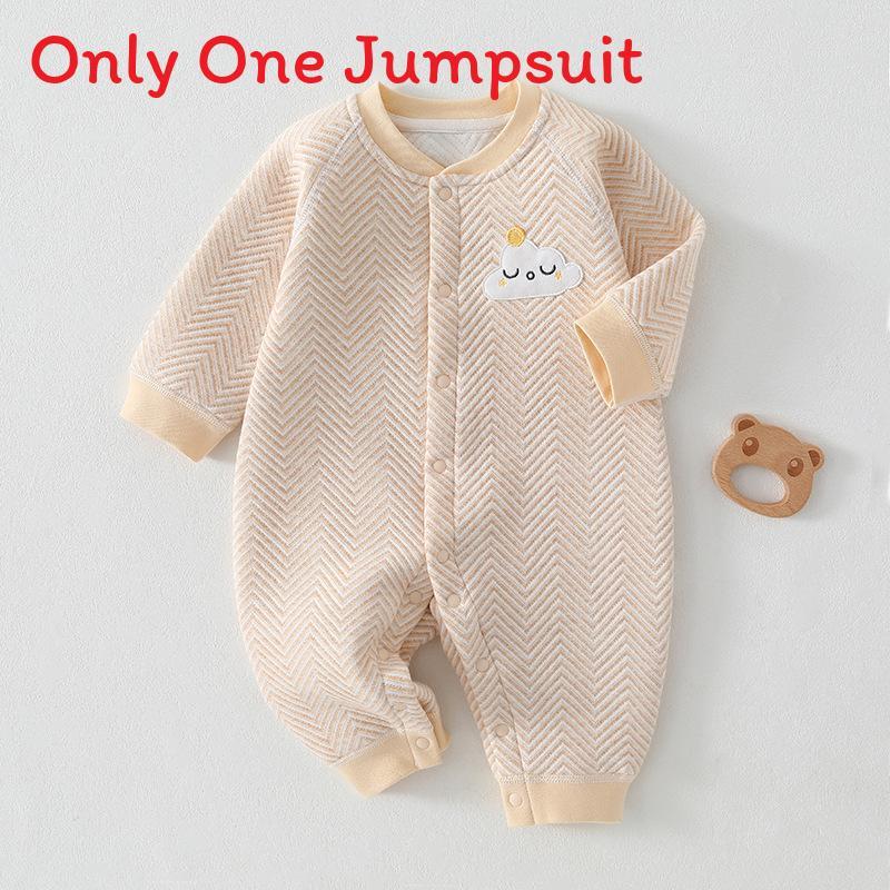 Baby Winter Comforter Onesie With Cotton Thickening For Newborns And Babies