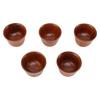 Wooden Tea Cups Handmade Multifunctional Safe Eco Friendly Solid Wood Teacups for Drinking Tea