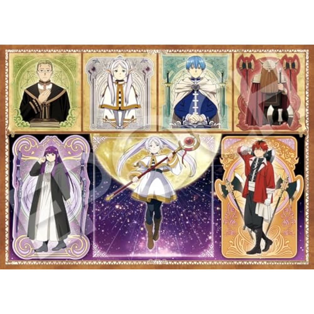 Epoch 500 Piece Jigsaw Puzzle Funeral Freelen and Friends (38 x 53 cm) 07-458s with glue, spatula...