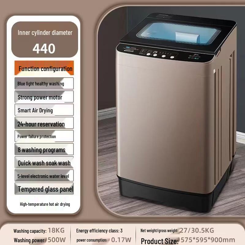 OLOEY 18KG Fully Automatic Washer Dryer