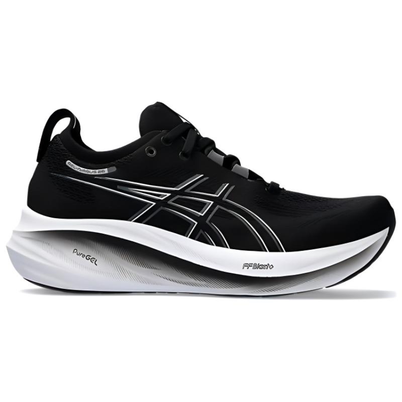 Asics Gel Nimbus 26 Black Graphite Grey Women Sneakers 1012B601-001