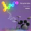 Smart RGB Music Rhythm Light: Color-Changing E-sports Atmosphere Quantum Honeycomb Light