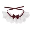 Pet Princess Lace Ruff Collar: Cute Four-Season Cat Bib Necklace
