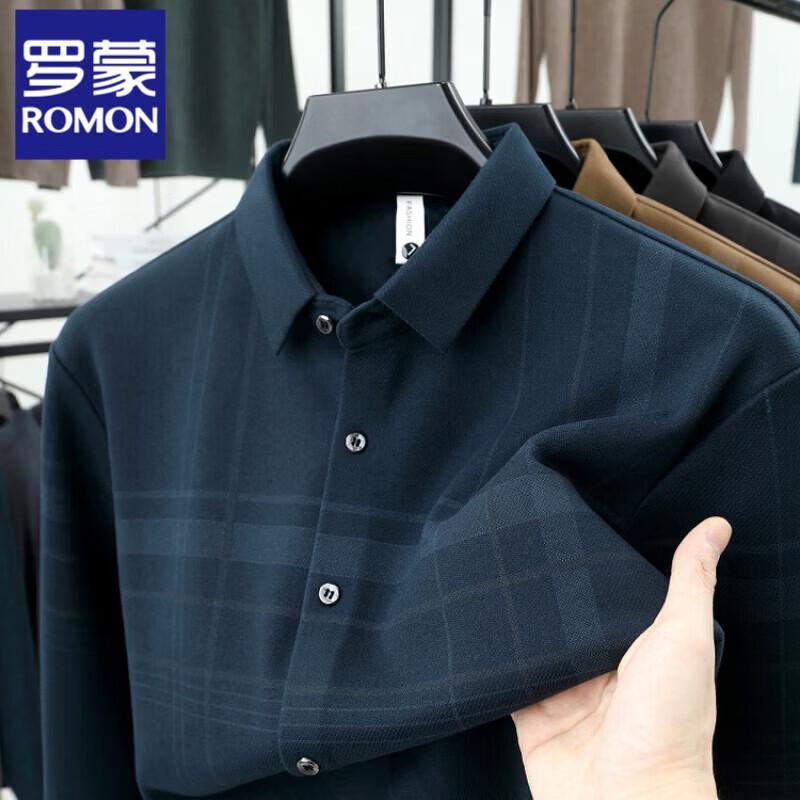 Luomeng Men s Business Casual Top Collection L