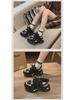 2025 Women's Korean Style Thick-Soled Running Shoes, FB7703: Height-Enhancing, Casual, Spring Sneakers for Students
