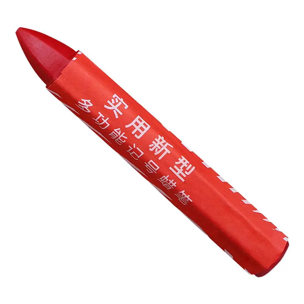 Tire Marking Pen Waterproof Oil Resistant Crayon Marker Lightweight Marking Crayons For Wood Tires Stones Fade Resistant Ti J2T5