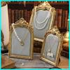 X6HE Ornamental Resin Jewelry Holder Photo Frame Earring Organization Decorative Shelf for Home and Shop Displays