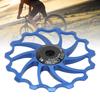 15T Bike Aluminium Alloy   Roller Ceramic Bea  Mountain   Rear Derailleur Pulley