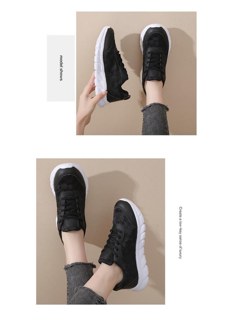 Atmungsaktive weiße Damen-Sneaker - Leicht, bequem und vielseitig für die Frühjahrs-/Sommer-Freizeitkleidung