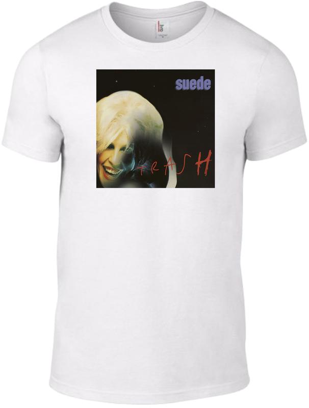 Suede Band TRASH Unisex T-Shirt the smiths cure stone roses joy division james vintage