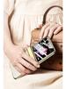 Samsung Z Flip6 Full Wrap Transparent Electroplated Magnetic Hinge Case