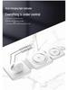 15W Folding Magnetic Travel Wireless Charger: Portable Multifunctional 3-in-1 Phone Charger