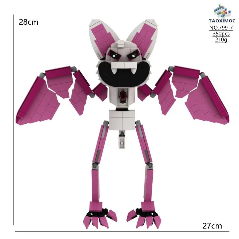 New Nightmare Critter Building Blocks Toy Horror Game Critter Construction Toy Birthday Christmas Gift