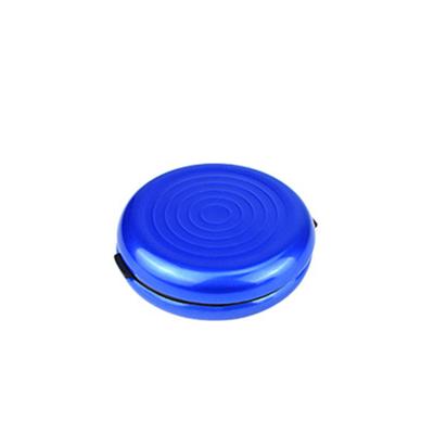 Scatola portaoggetti in lega di alluminio rotonda a 7 scomparti, custodia impermeabile anticorrosiva, contenitore, dispenser con specchietto cosmetico