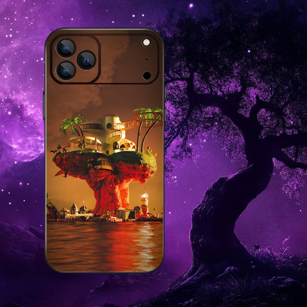 band G-Gorillaz  Phone Case For iPhone 17,16,15,14,13,12,11,Pro,Max,Plus,E,Air,Mini Protective TPU Cover