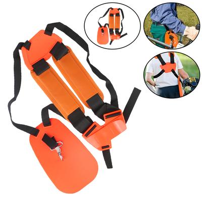 Für Freischneider Trimmer Gartenschere W-Form Doppel-Schultergurt Strimmer Gepolsterter Gurt Bequem Arbeitssparend Rucksack Rasenmäher